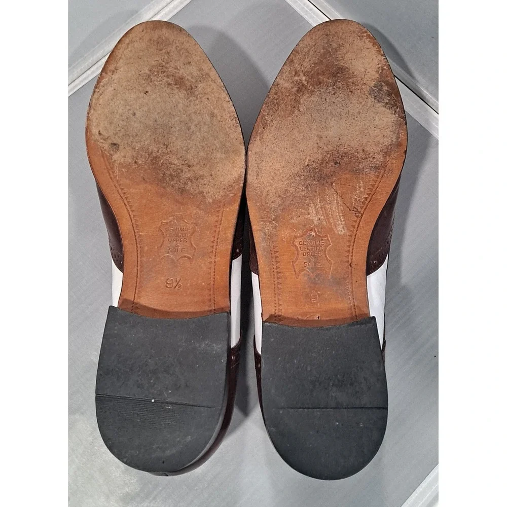 Mens‎ Leather Carlo Morandi Loafers Size 9.5